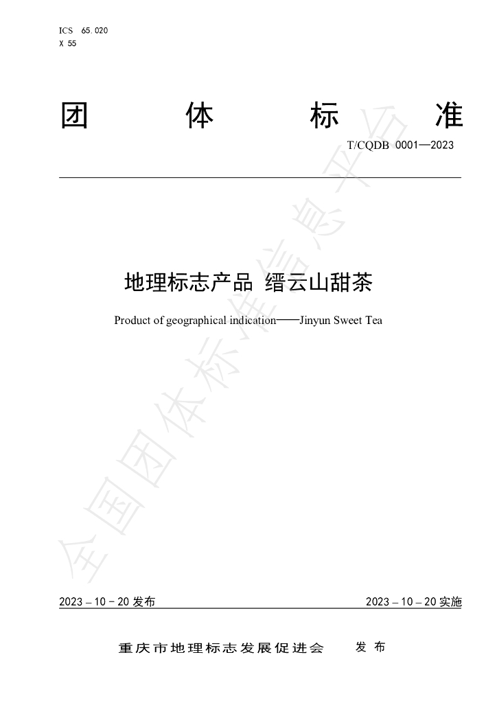 T/CQDB 0001-2023 标准预览
