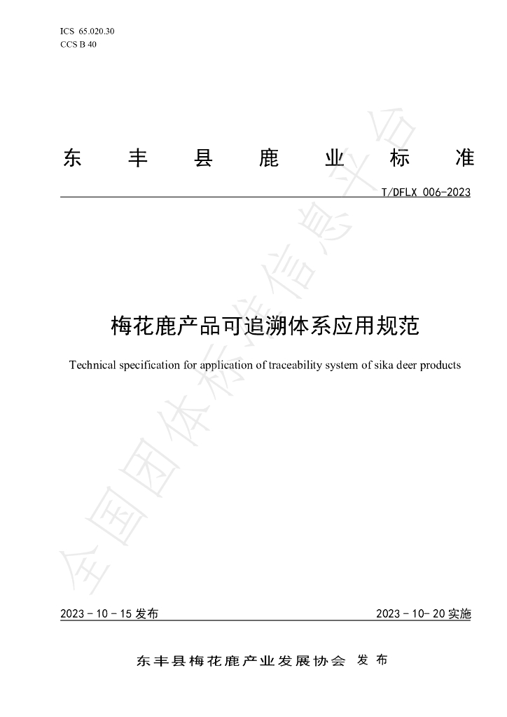 T/DFLX 006-2023 标准预览