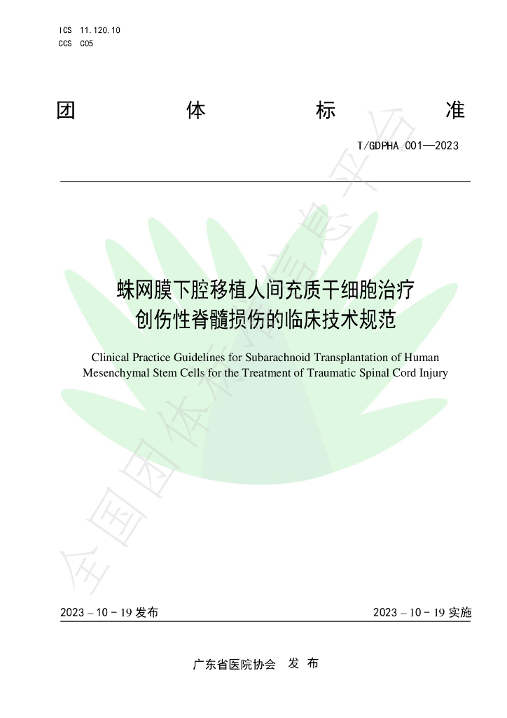T/GDPHA 001-2023 标准预览