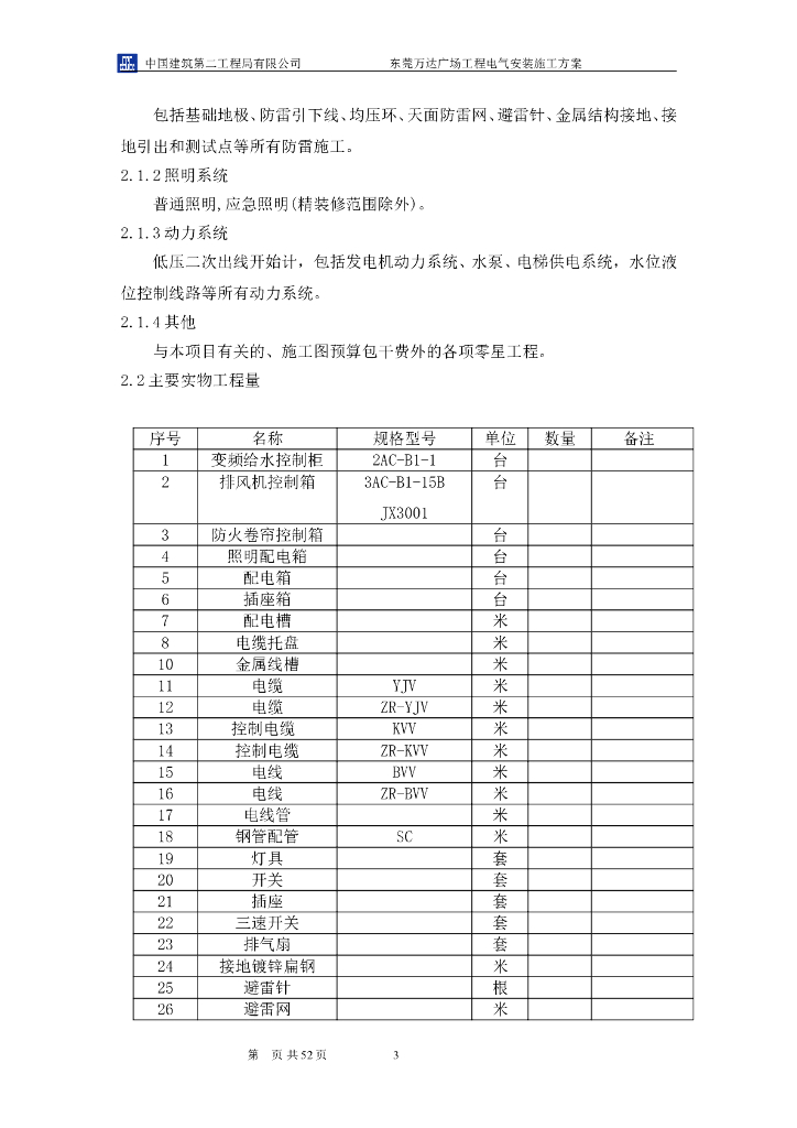 广东商业综合体电气施工方案_第6页