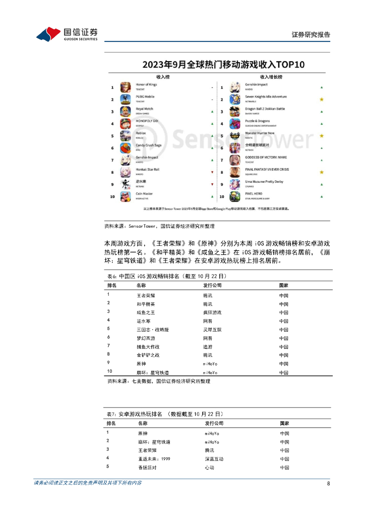 国信证券：传媒互联网周报：OpenAI计划发布“状态API”，网信办提出全球人工智能倡议_第8页