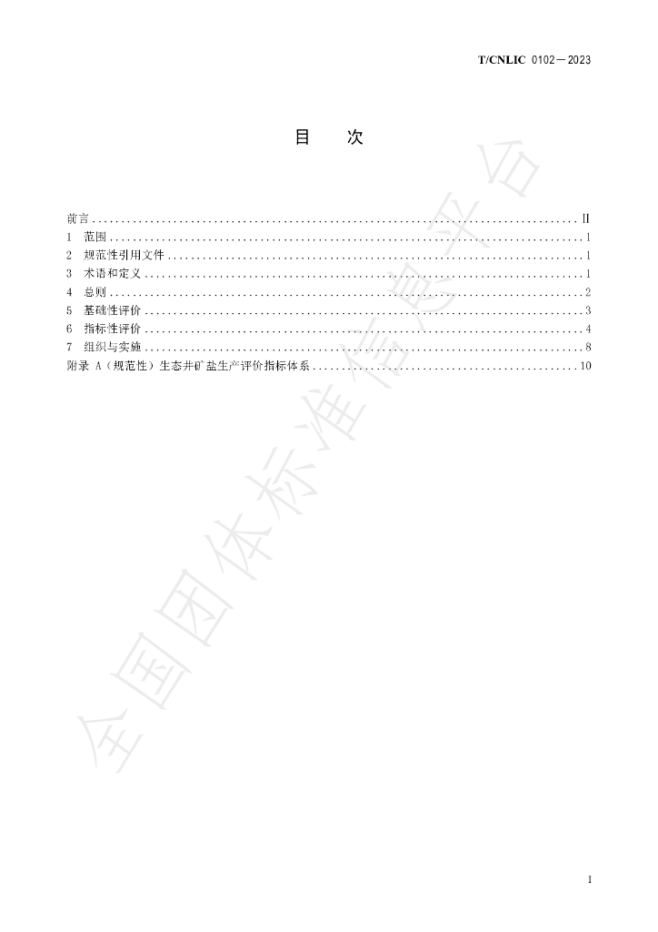 T/CNLIC 0102-2023 标准预览