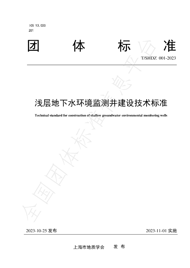 T/SHDZ 001-2023 标准预览