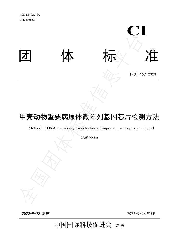 T/CI 157-2023 标准预览