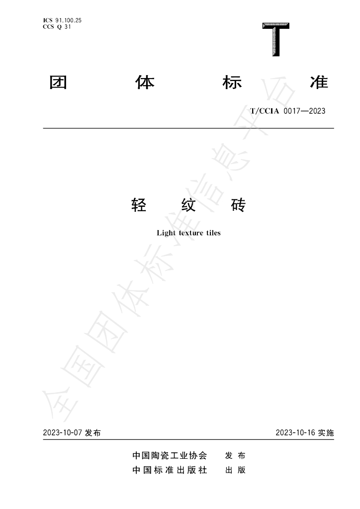 T/CCIA 0017-2023 标准预览