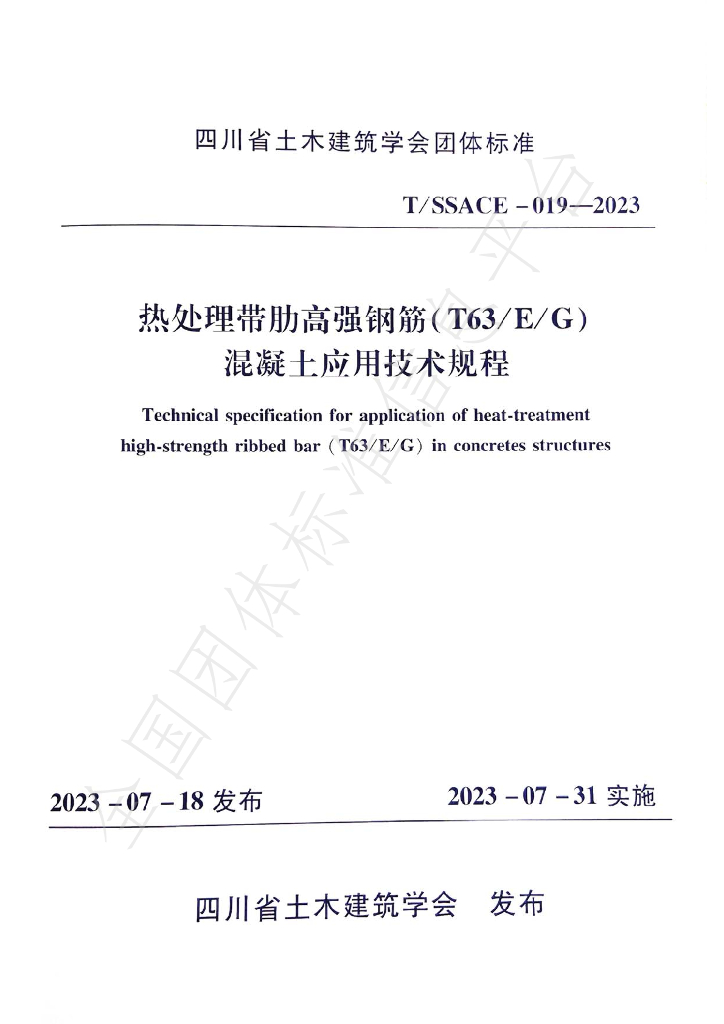 T/SSACE 019-2023 标准预览
