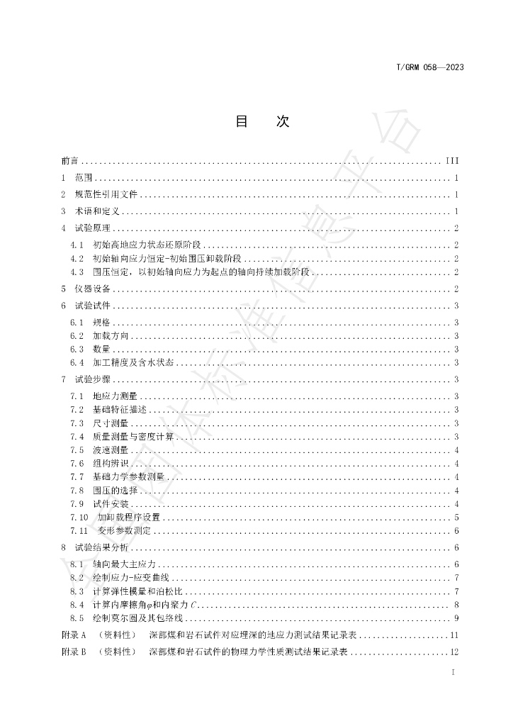 T/GRM 058-2023 标准预览