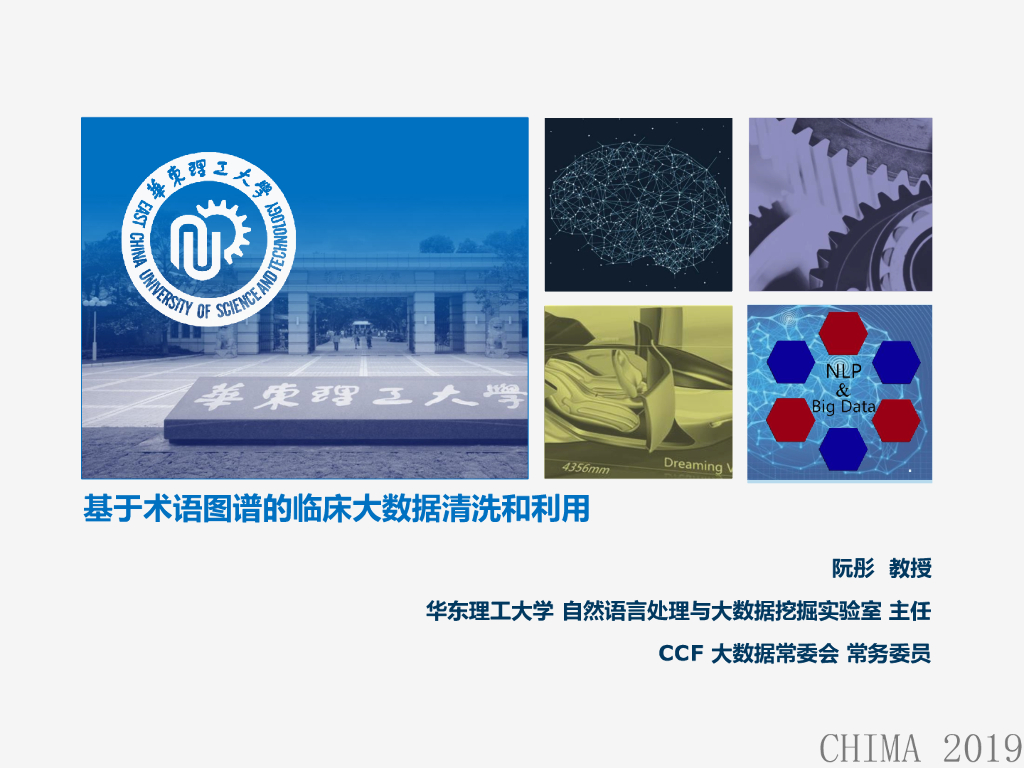 华东理工大学（阮彤）：基于术语图谱的临床大数据清洗和利用海报