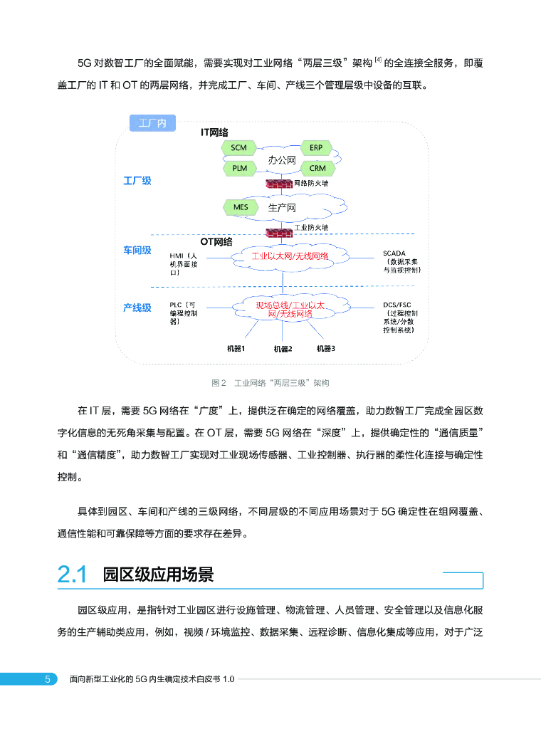 中国移动：面向新型工业化的5G内生确定性技术白皮书1.0_第10页