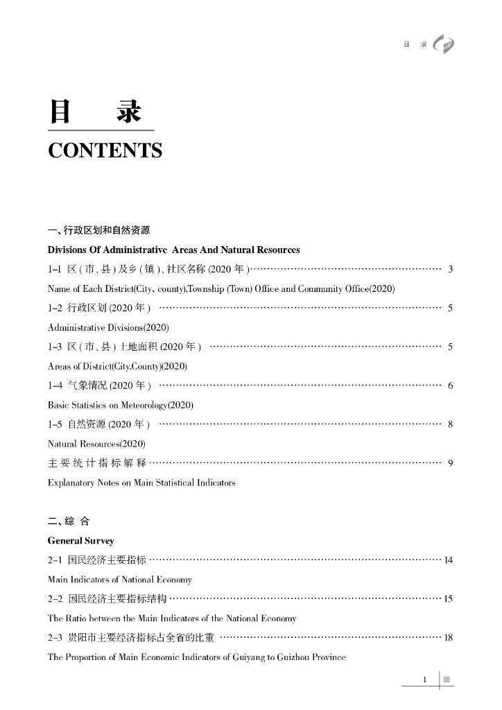 贵阳市统计局：贵阳统计年鉴2021版_第7页