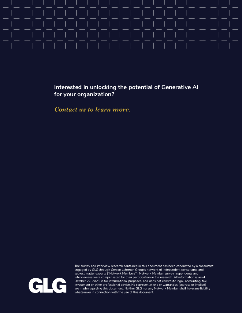 GLG：2023导航生成式人工智能报告（英文版）_第8页