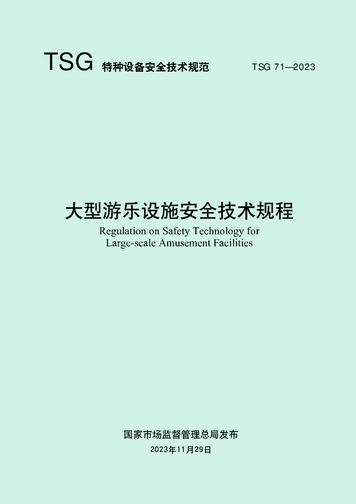 TSG 71-2023 标准预览