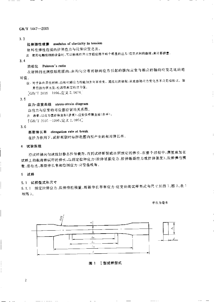 GB/T 1447-2005 标准预览