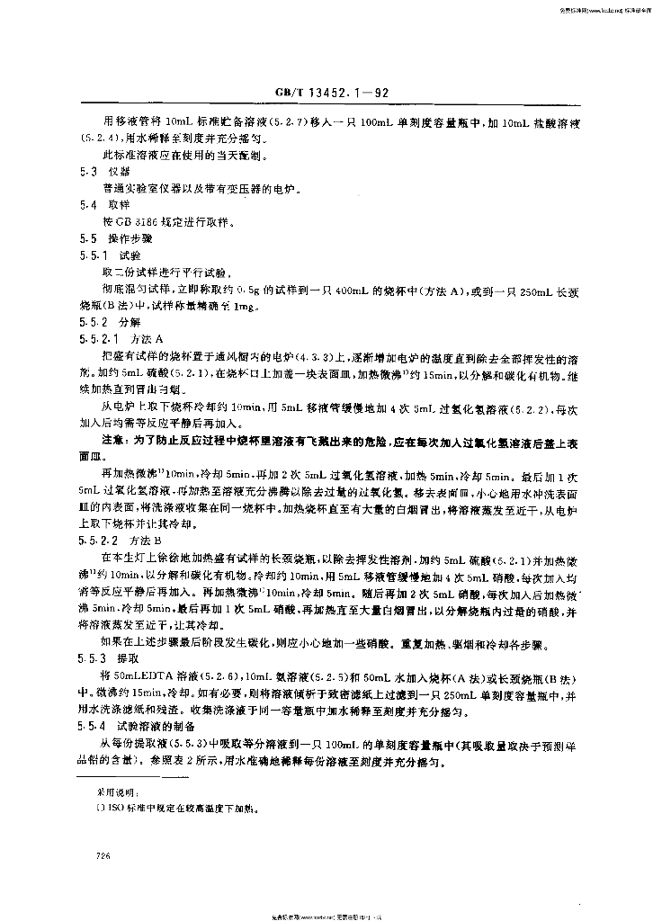 GB/T 13452.1～4-1992 标准预览