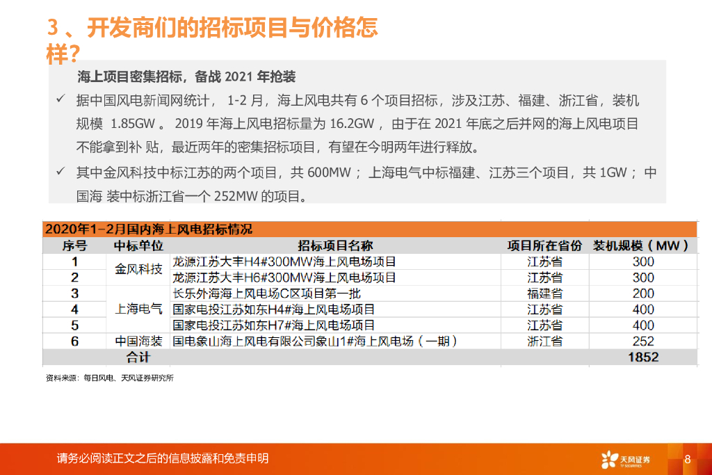 “等风来”系列报告：市场波动期，风电板块是否可能成为投资避风港_第8页