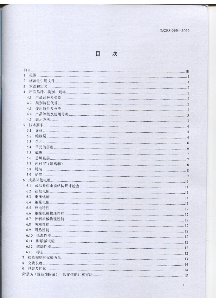 T/CES 099-2022 标准预览