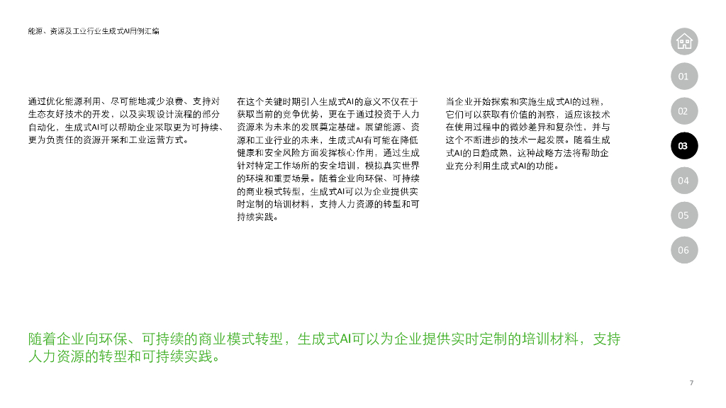 德勤：生成式人工智能用例汇编：能源工业与医疗行业高影响力应用案例_第7页
