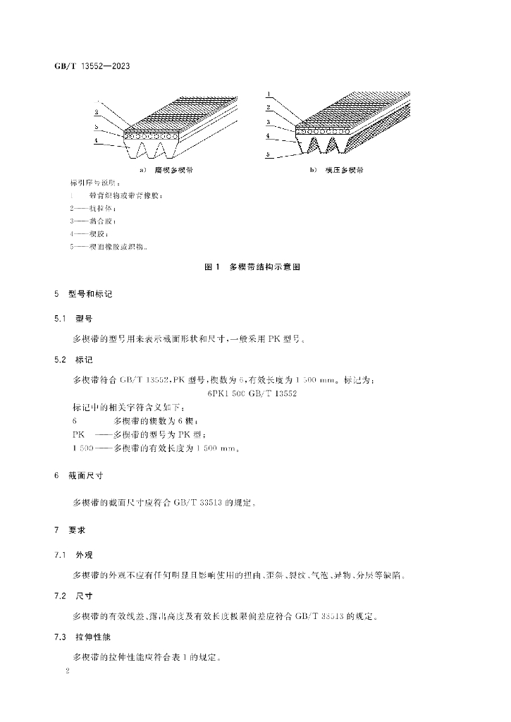 GB/T 13552-2023 标准预览