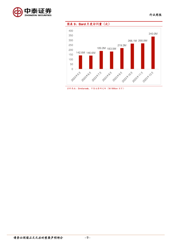 中泰证券：人工智能行业双周报：多款AI芯片及AIPC产品亮相CES 2024，端侧AI时代或加速到来_第9页