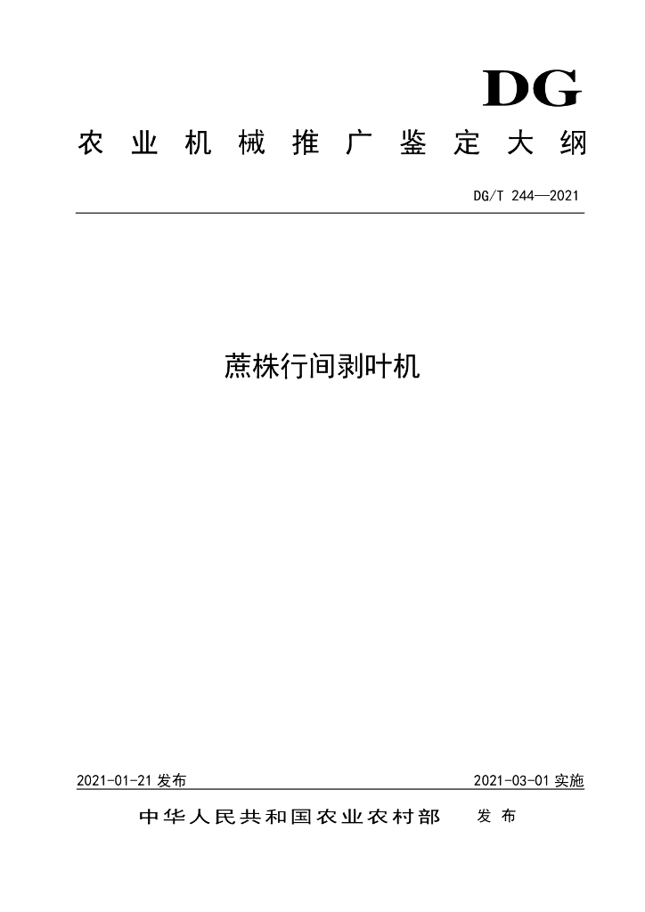 DG/T 244-2021 标准预览