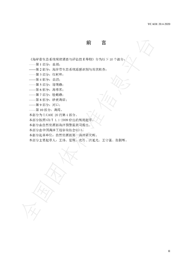 T/CAOE 20.4-2020 标准预览