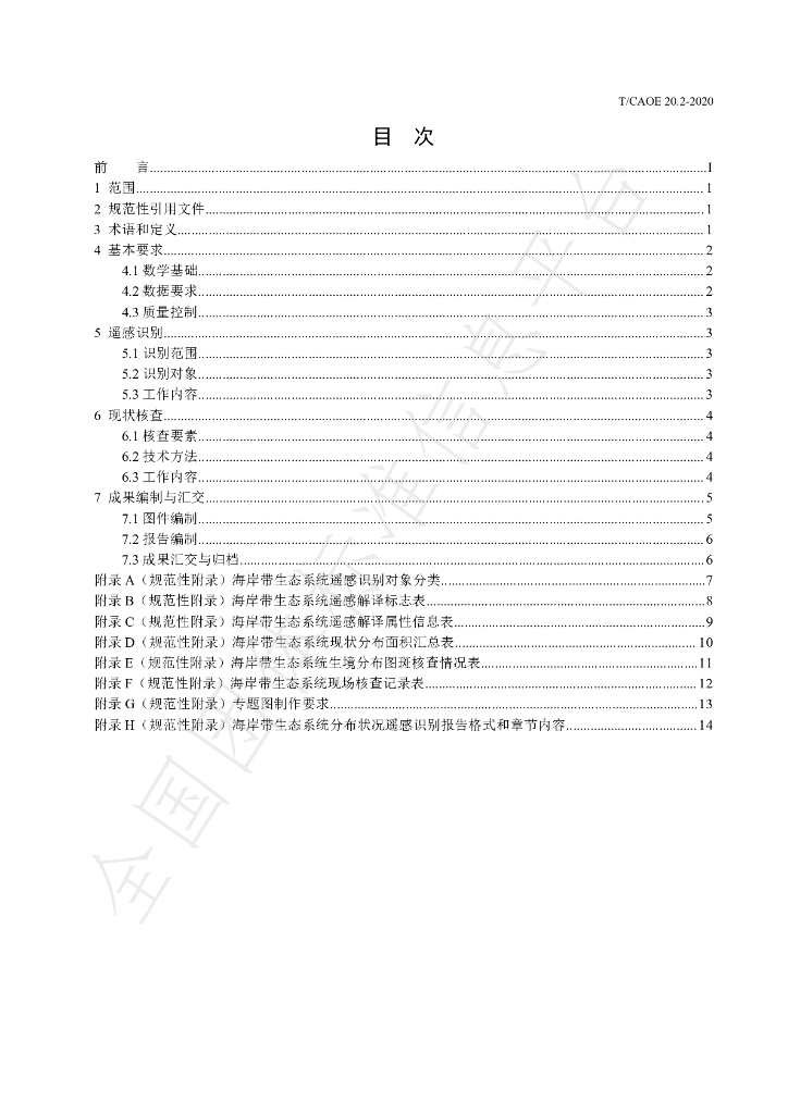 T/CAOE 20.2-2020 标准预览