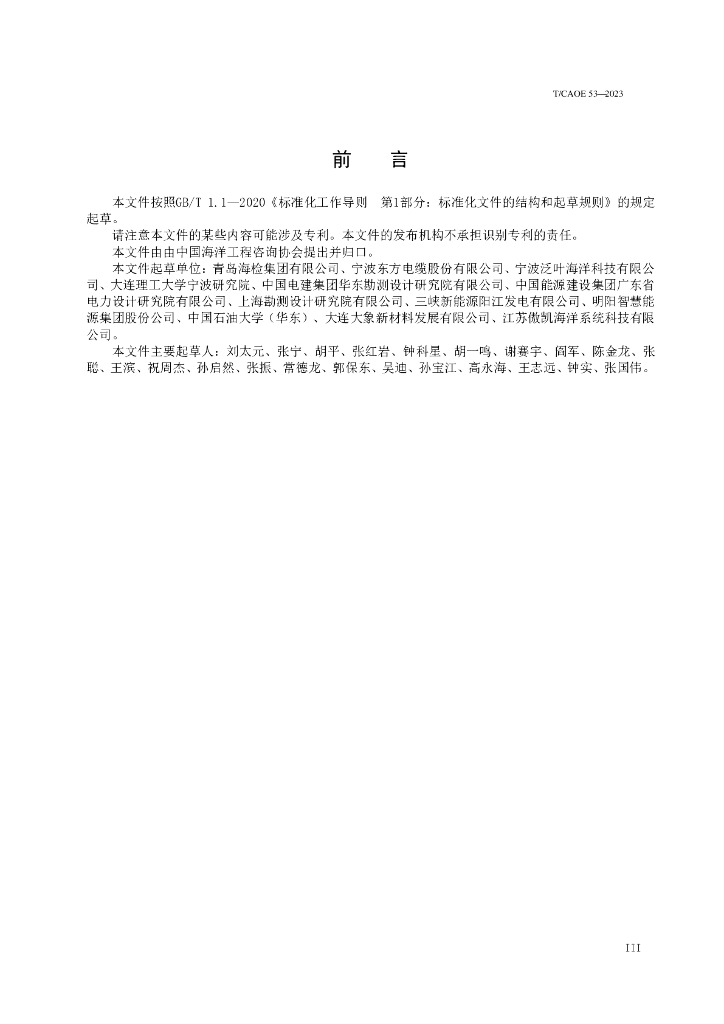 T/CAOE 53-2023 标准预览
