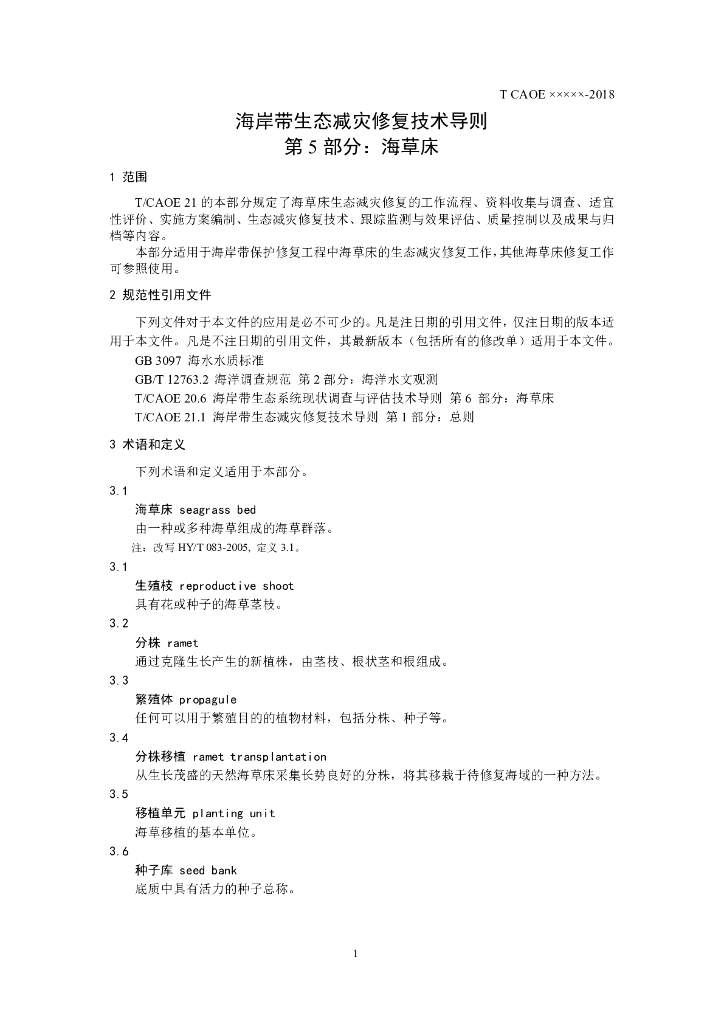 T/CAOE 21.5-2020 标准预览