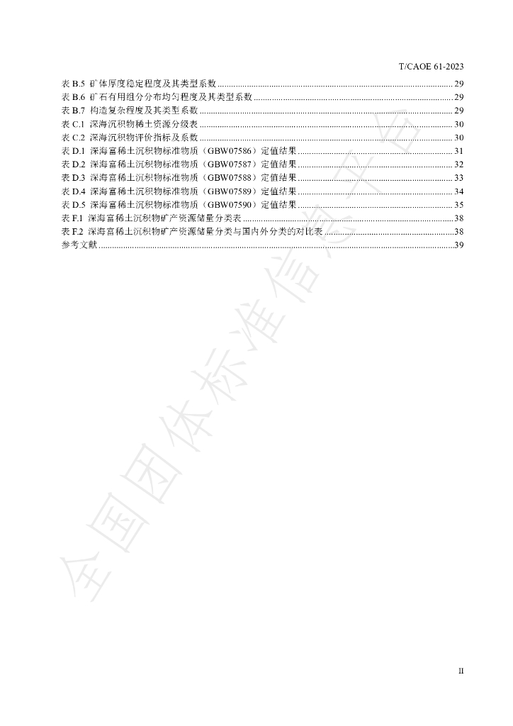 T/CAOE 61-2023 标准预览