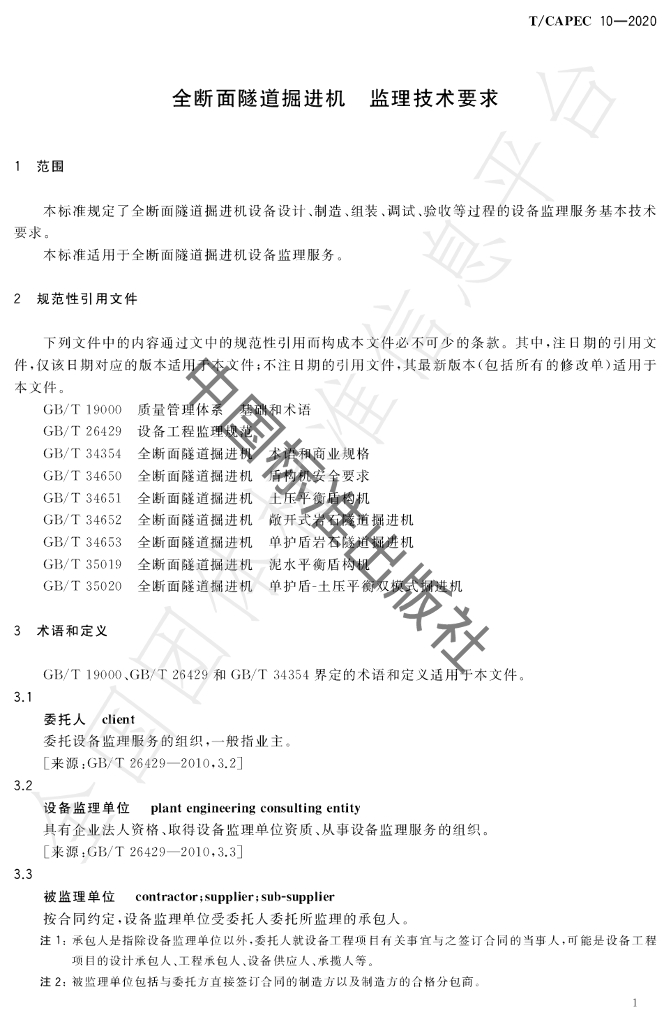 T/CAPEC 10-2020 标准预览