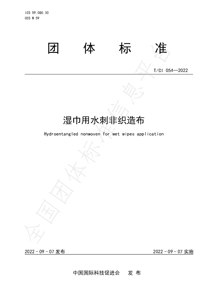 T/CI 054-2022 标准预览