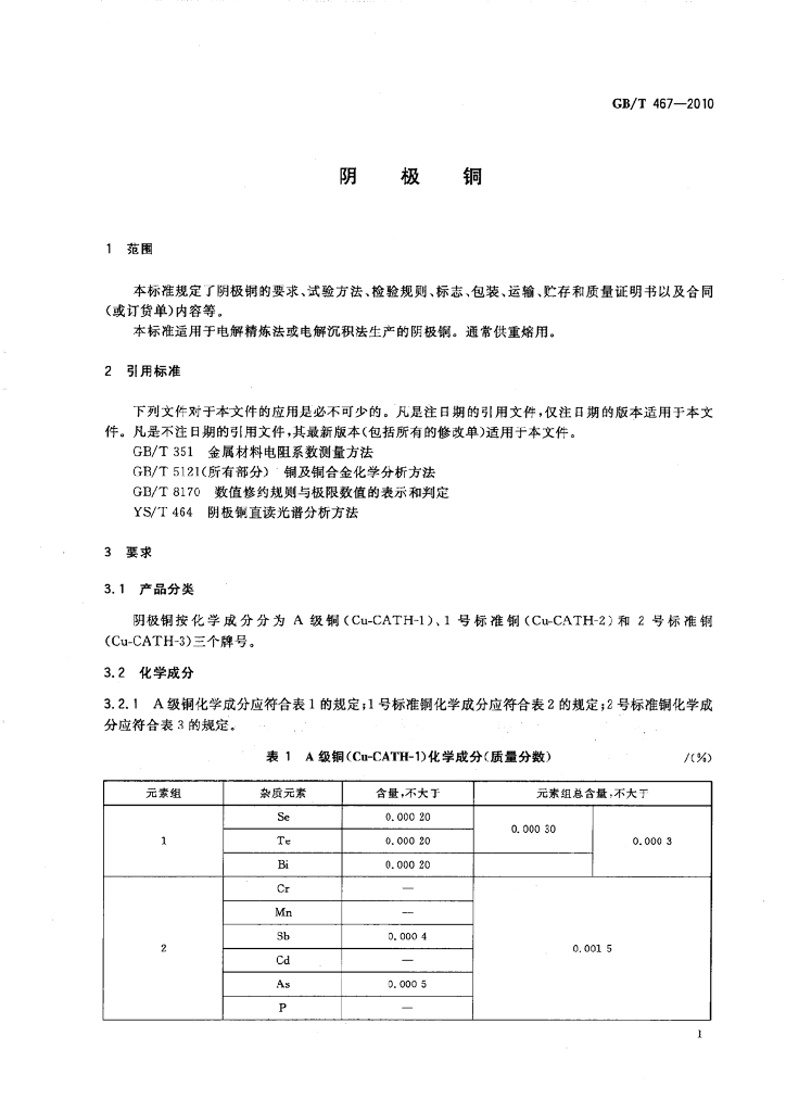 GB/T 467-2010 标准预览