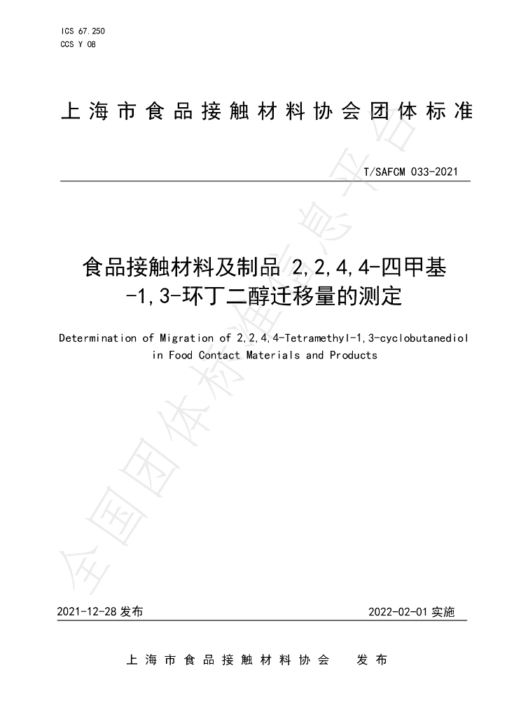 T/SAFCM 033-2021 标准预览