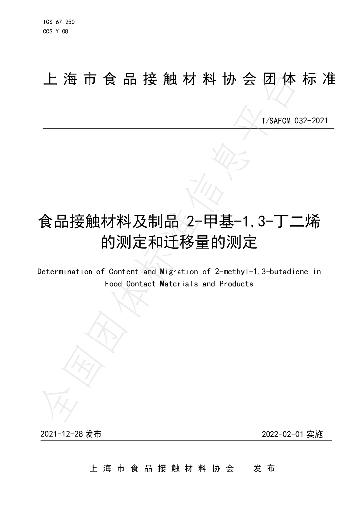 T/SAFCM 032-2021 标准预览