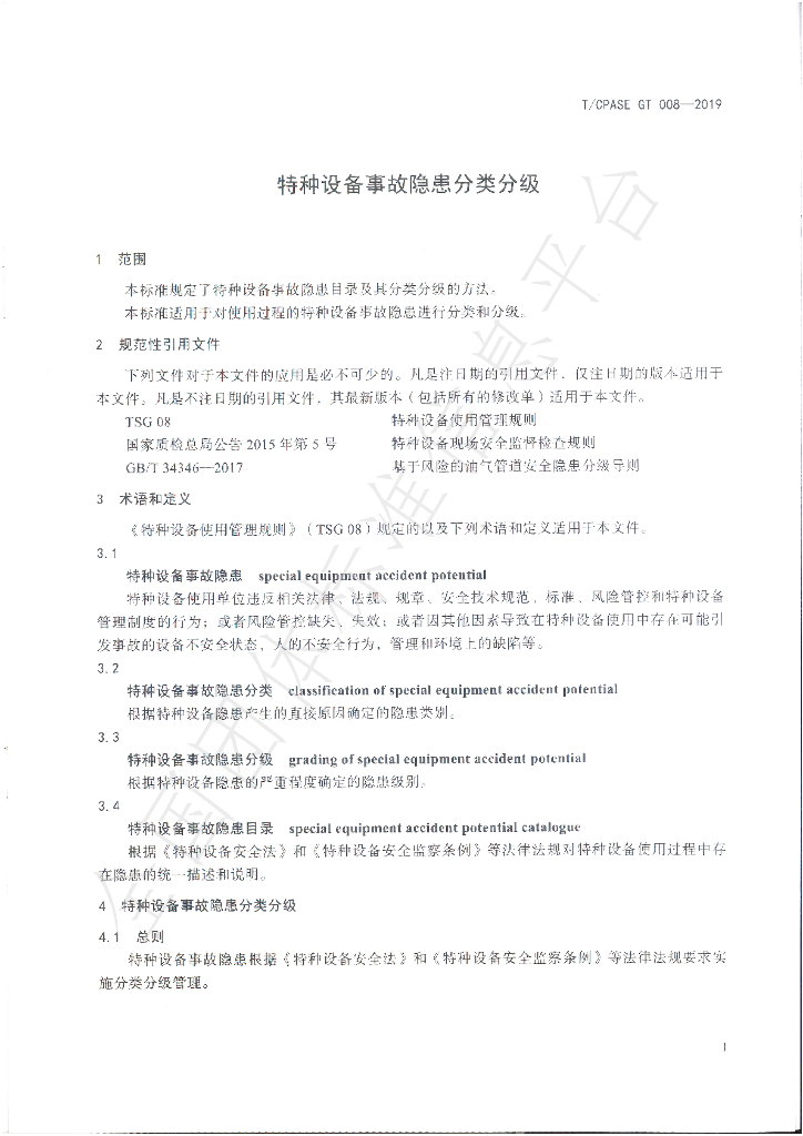 T/CPASE GT008-2019 标准预览