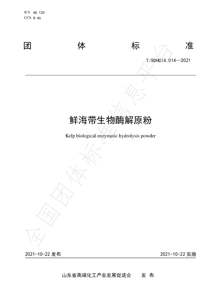T/SDHCIA 014-2021 标准预览