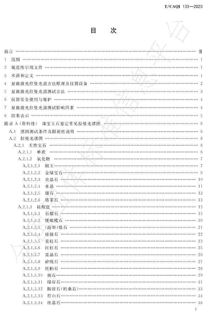 T/CAQI 133-2020 标准预览