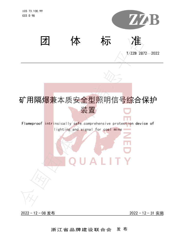 T/ZZB 2872-2022 标准预览