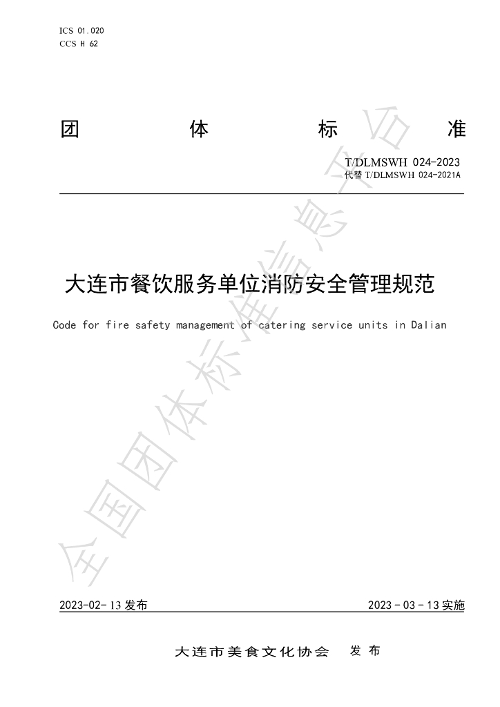 T/DLMSWH 024-2023 标准预览