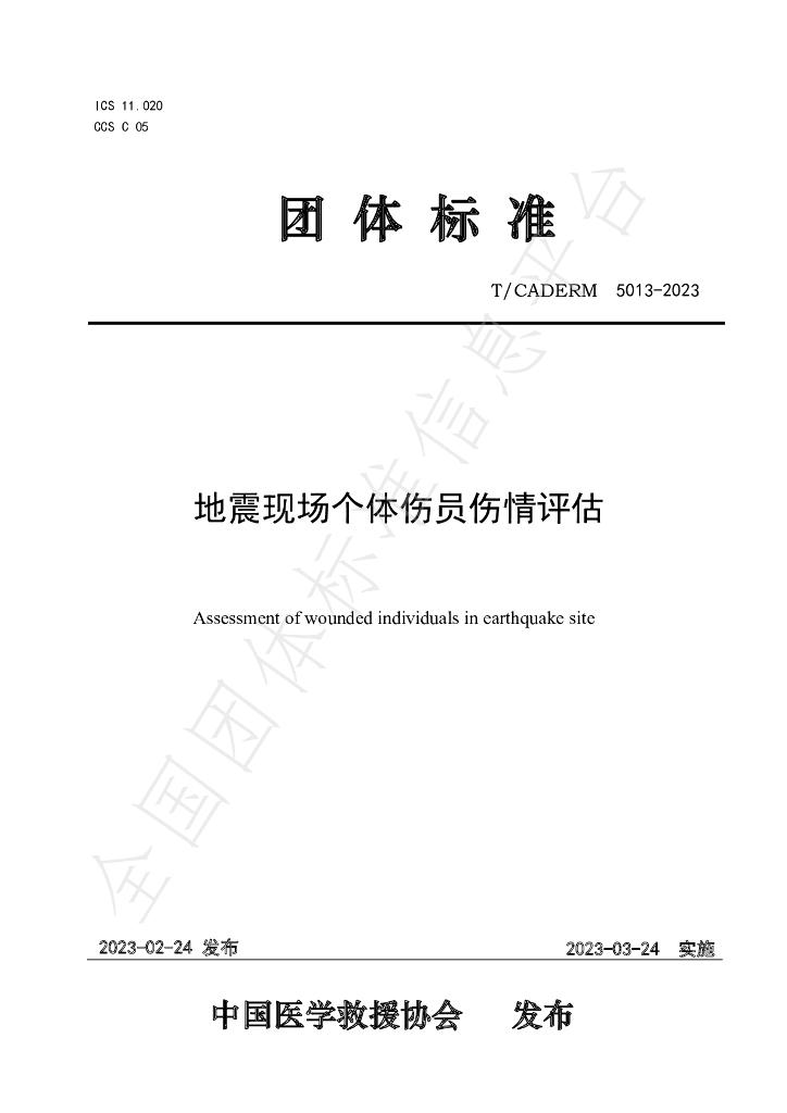 T/CADERM 5013-2023 标准预览
