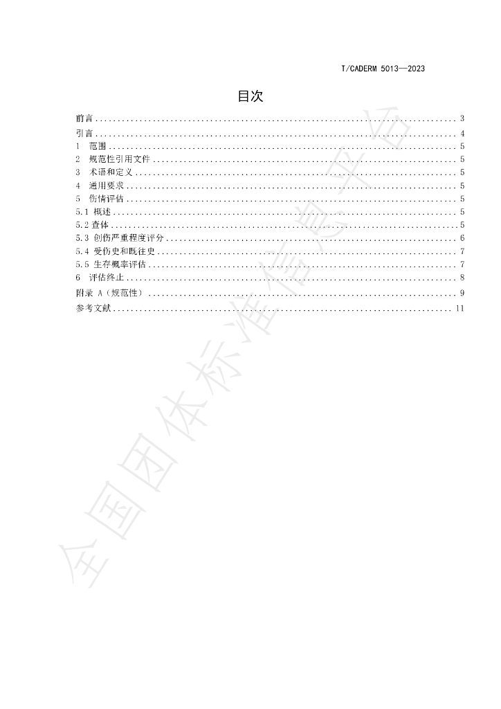 T/CADERM 5013-2023 标准预览
