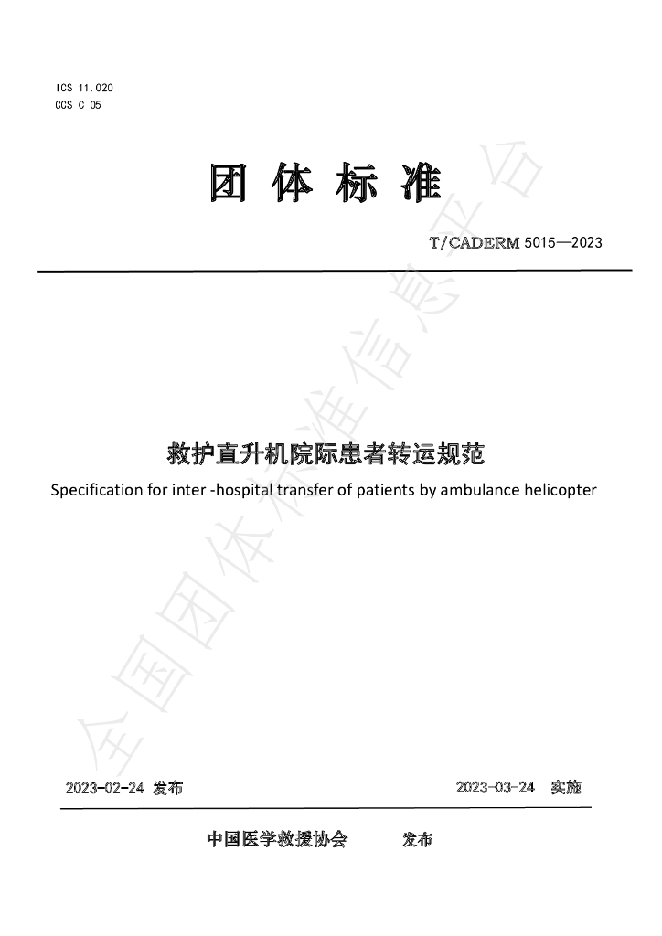 T/CADERM 5015-2023 标准预览
