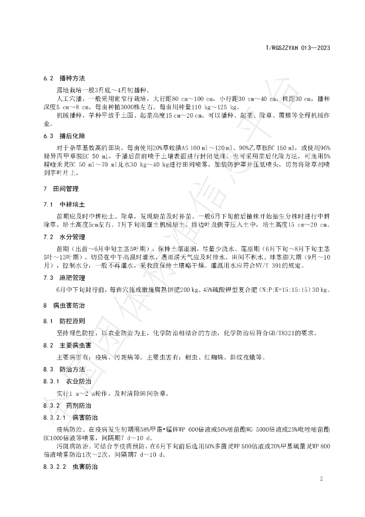 T/RGSZZYXH 013-2023 标准预览
