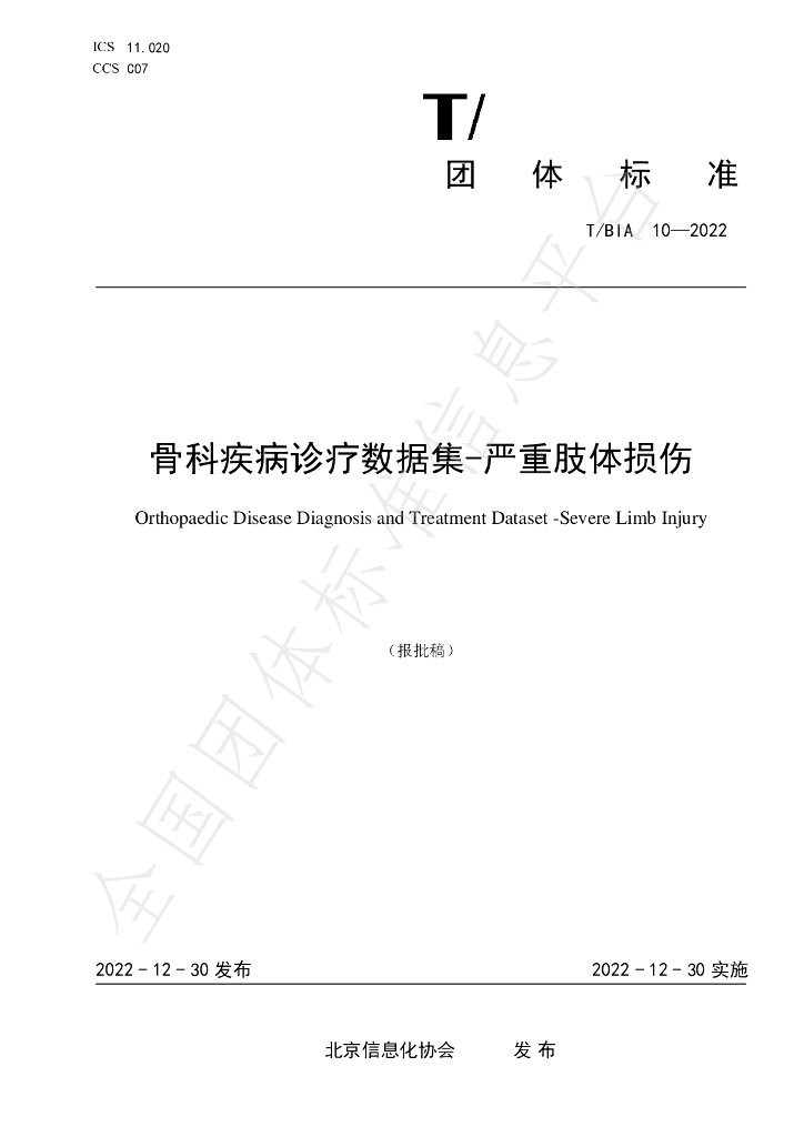 T/BIA 10-2022 标准预览