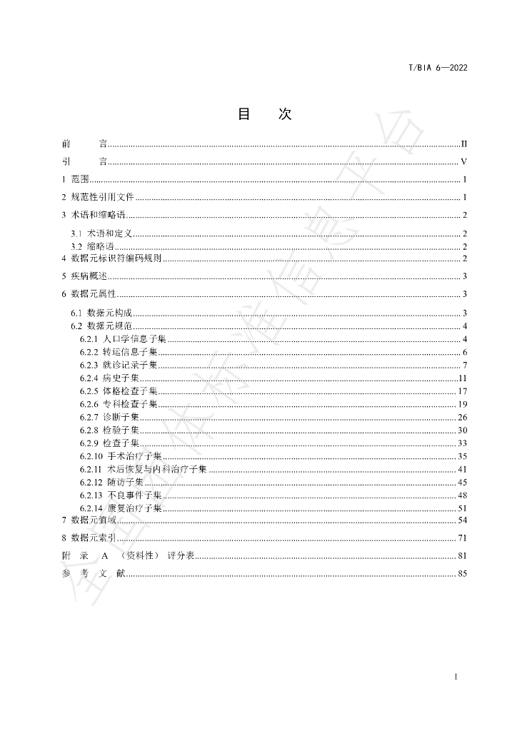 T/BIA 6-2022 标准预览