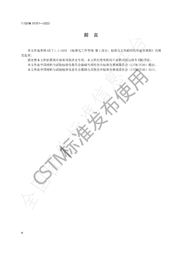 T/CSTM 01011-2023 标准预览
