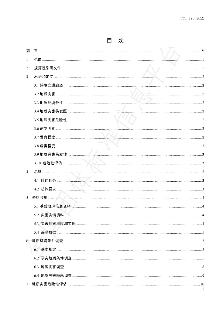 T/CI 173-2022 标准预览