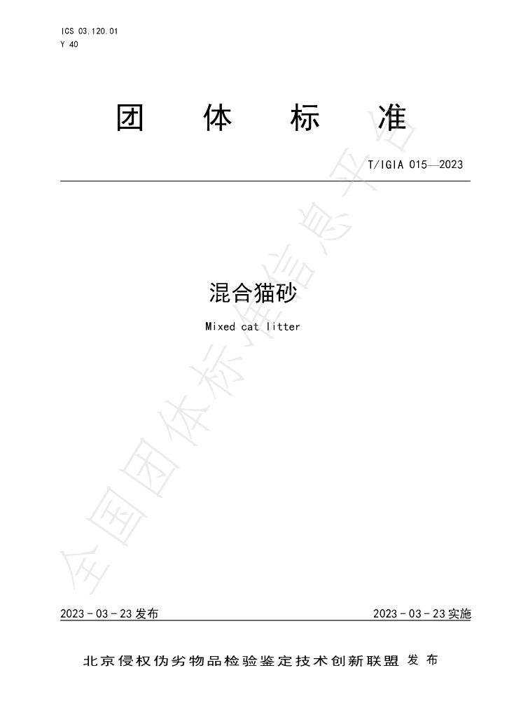 T/IGIA 015-2023 标准预览