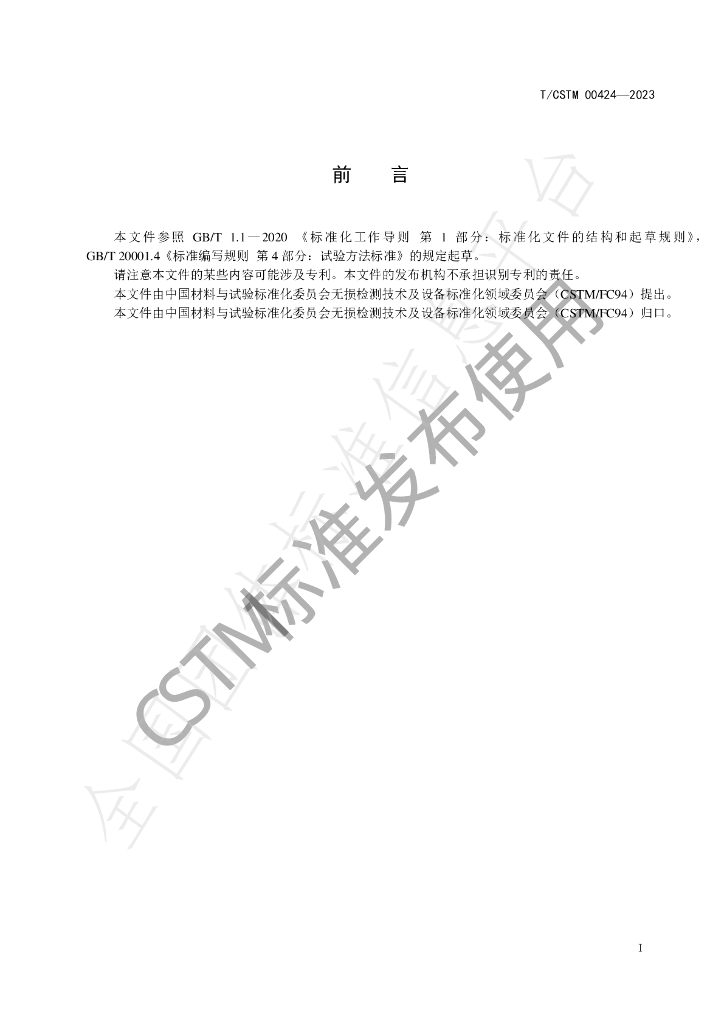 T/CSTM 00424-2023 标准预览