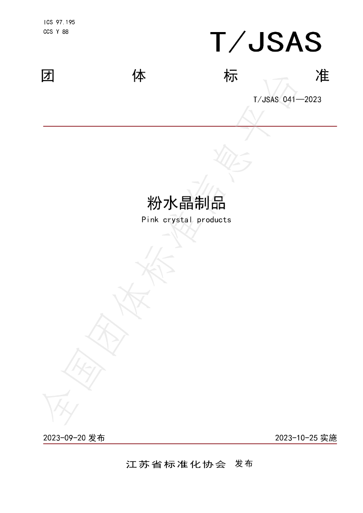 T/JSAS 041-2023 标准预览